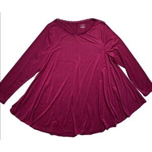 Women's Lane Bryant Top Size 18/20 Pink